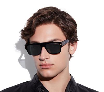 TOM FORD ACETATE BLACK DUNNING SUNGLASSES
