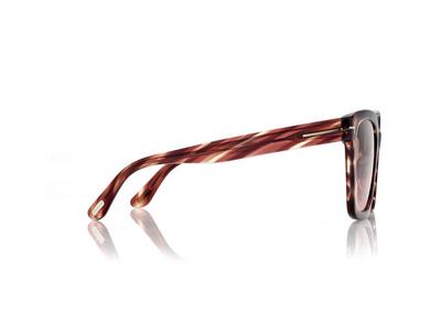 TOM FORD OM RED HAVANA / GRADIENT BROWN LUNETTES DE SOLEIL SELBY