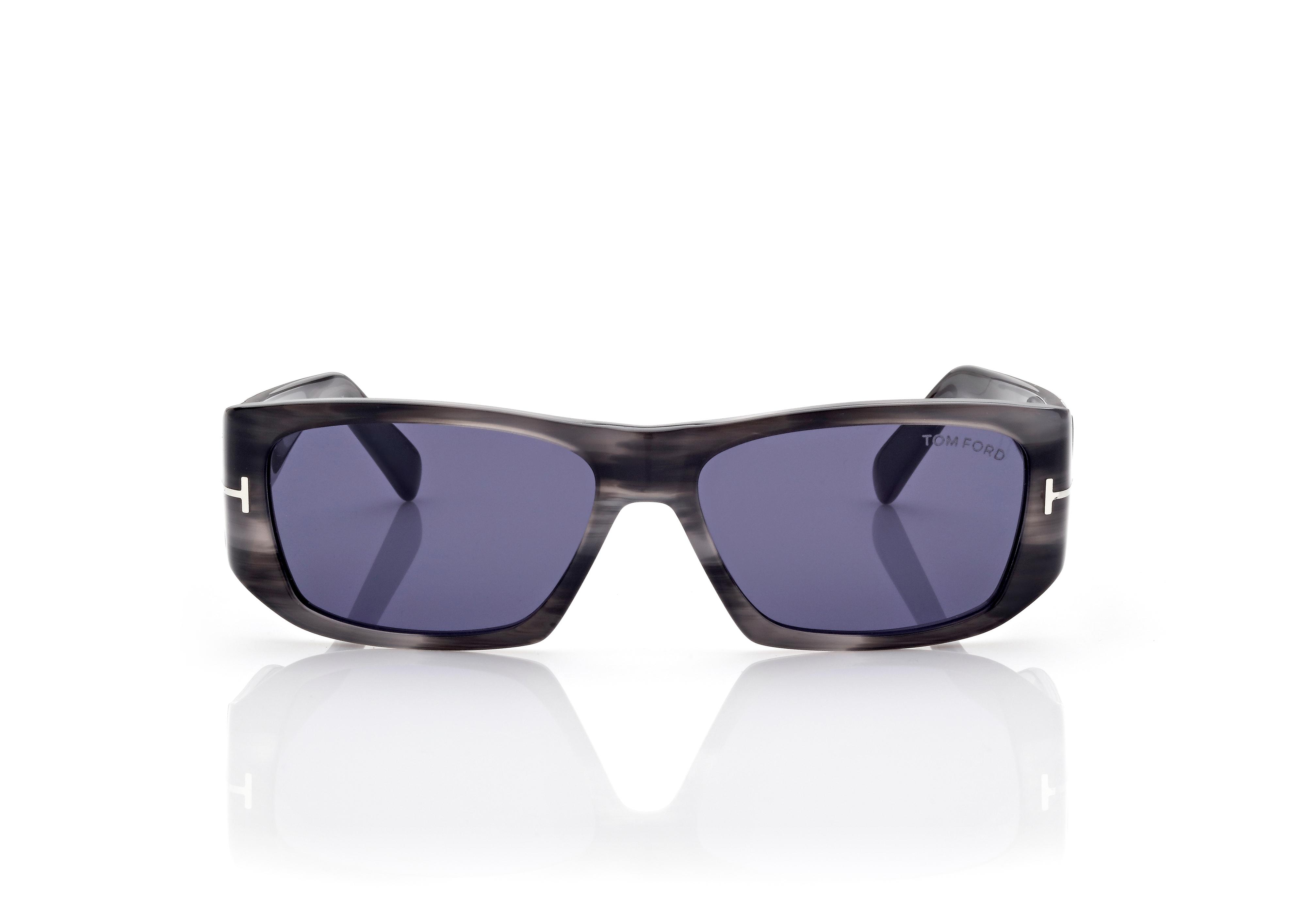 Tom Ford Andres-02 56mm Gradient Sunglasses Black