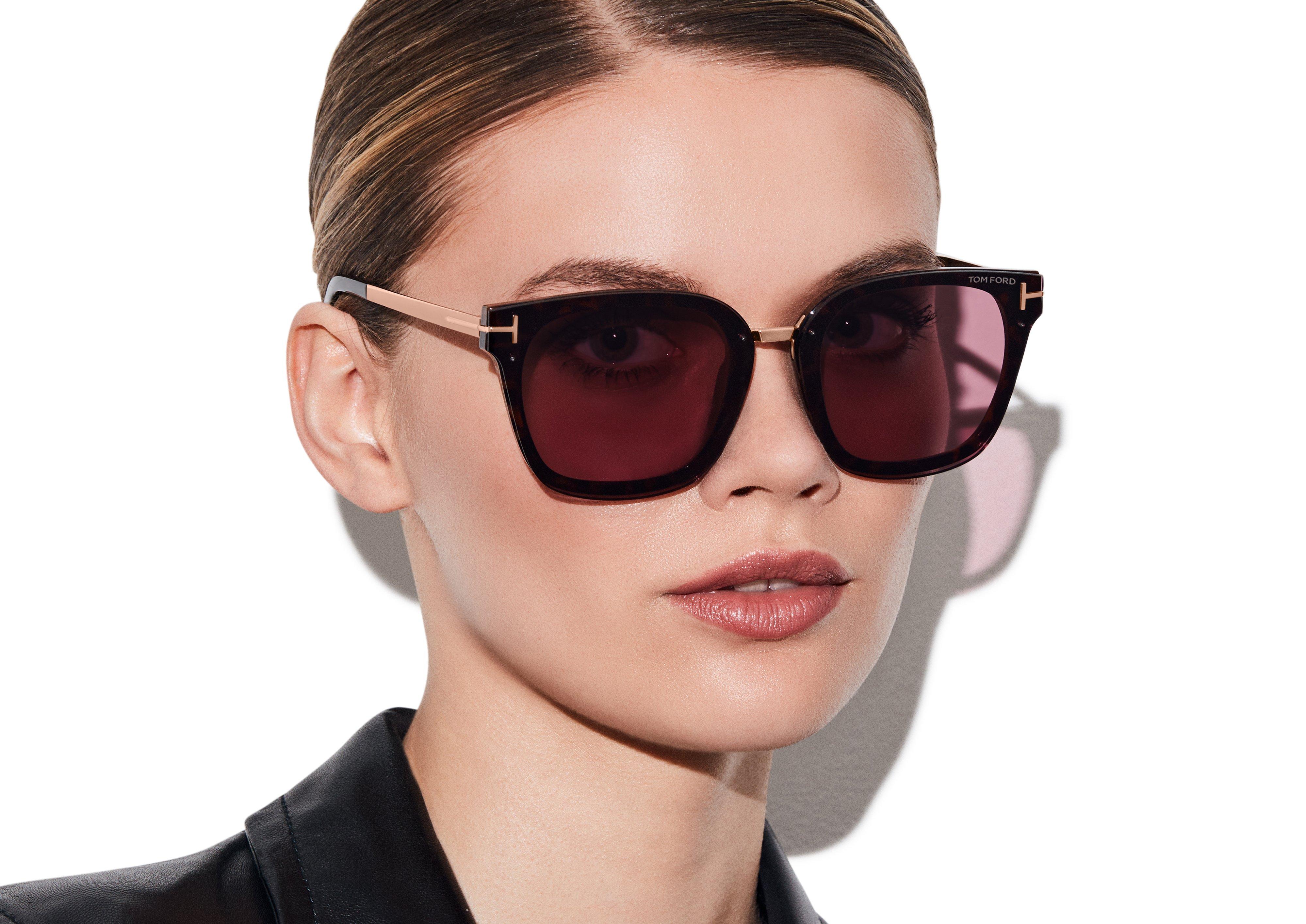 Tom ford philippa round hot sale sunglasses