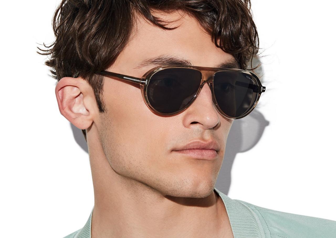 Tom ford 2025 60mm aviator sunglasses