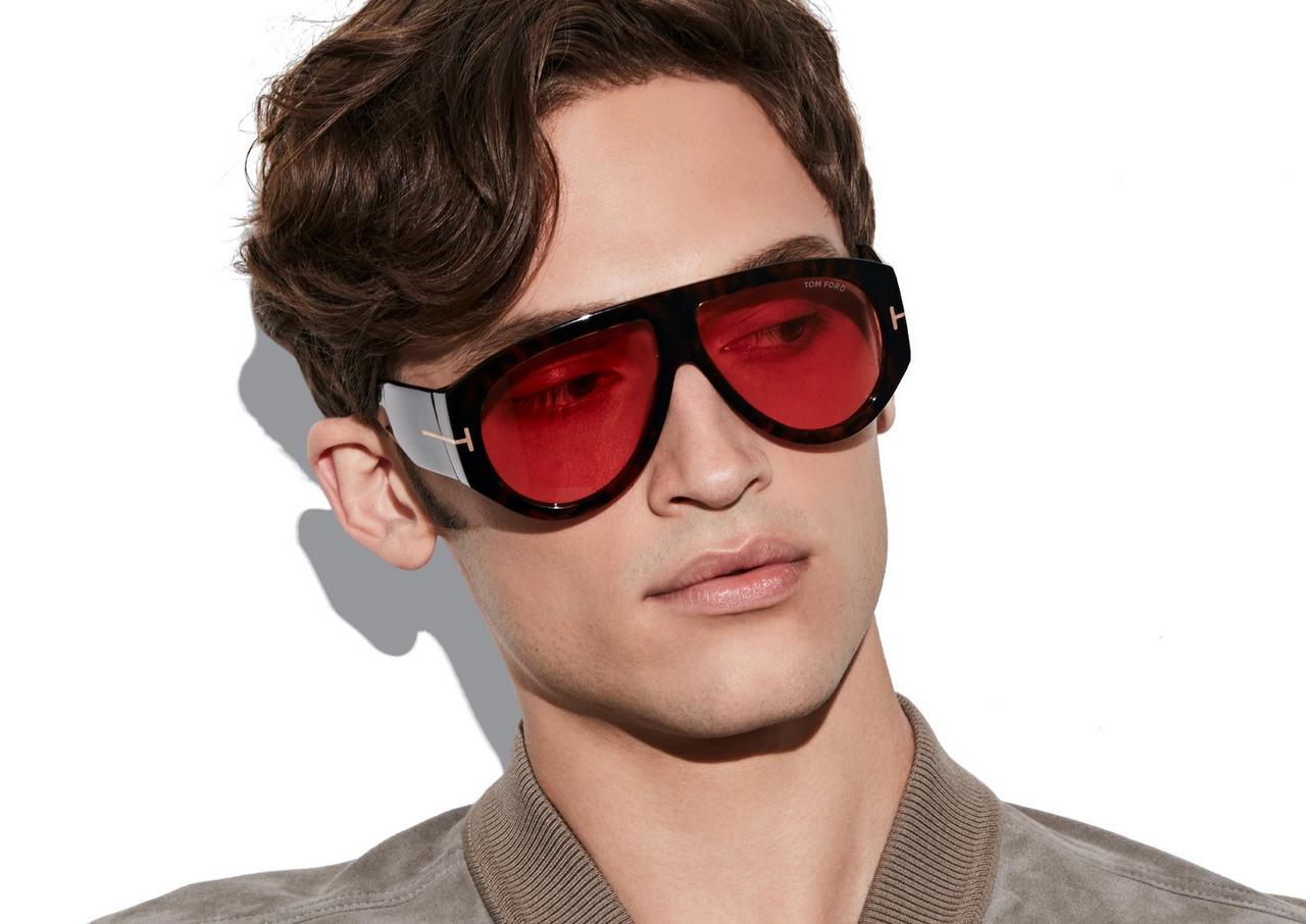 Tom ford red hot sale glasses