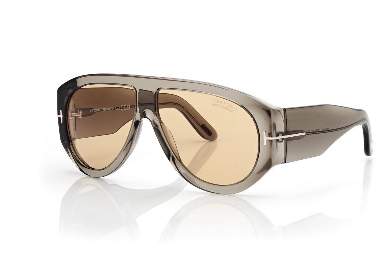 TOM FORD OM GREY / PINK BRONSON SONNENBRILLE
