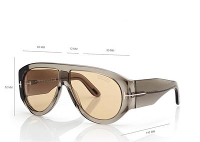 TOM FORD OM GREY / PINK BRONSON SONNENBRILLE