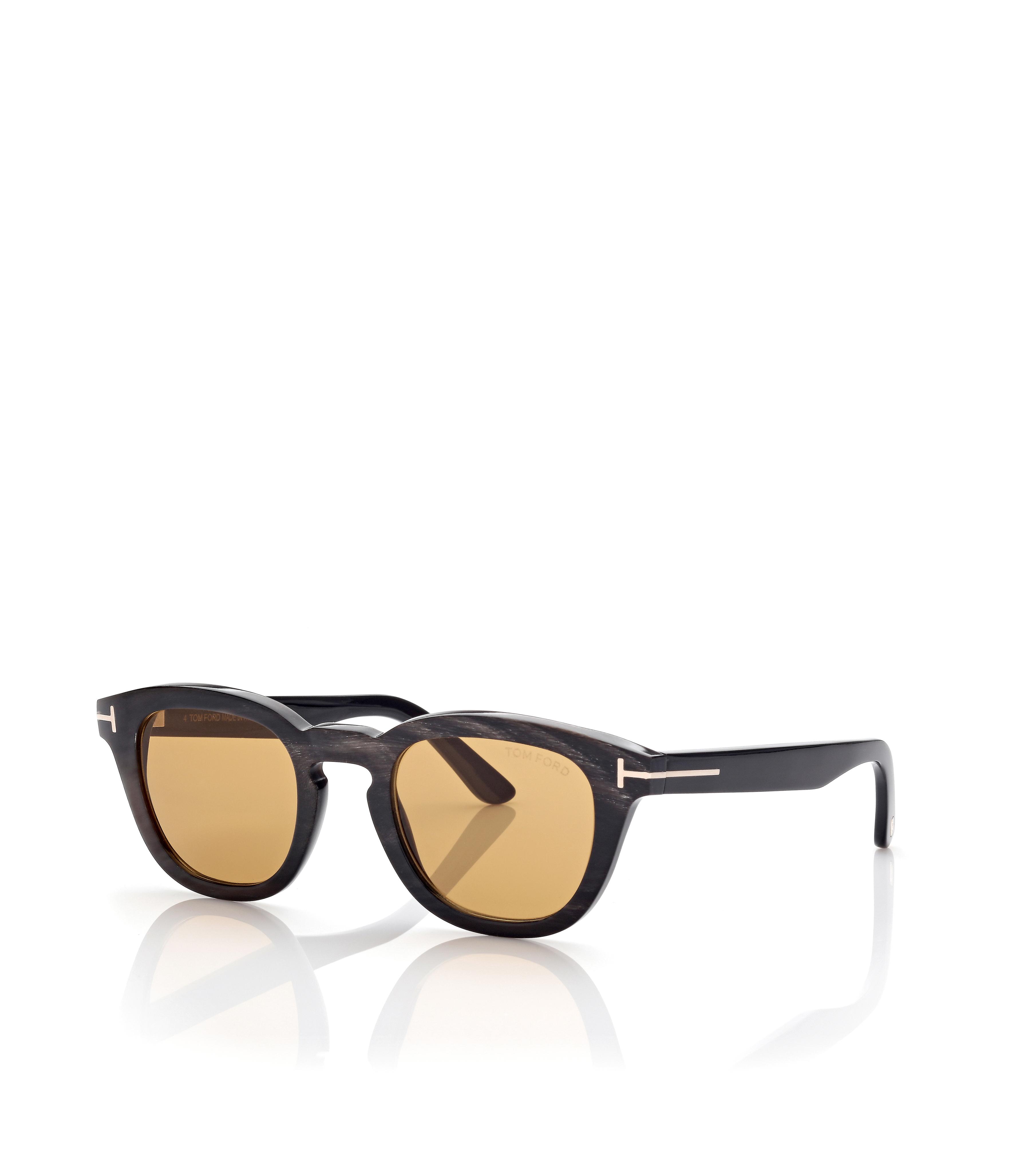 SOFT ROUND HORN SUNGLASSES
