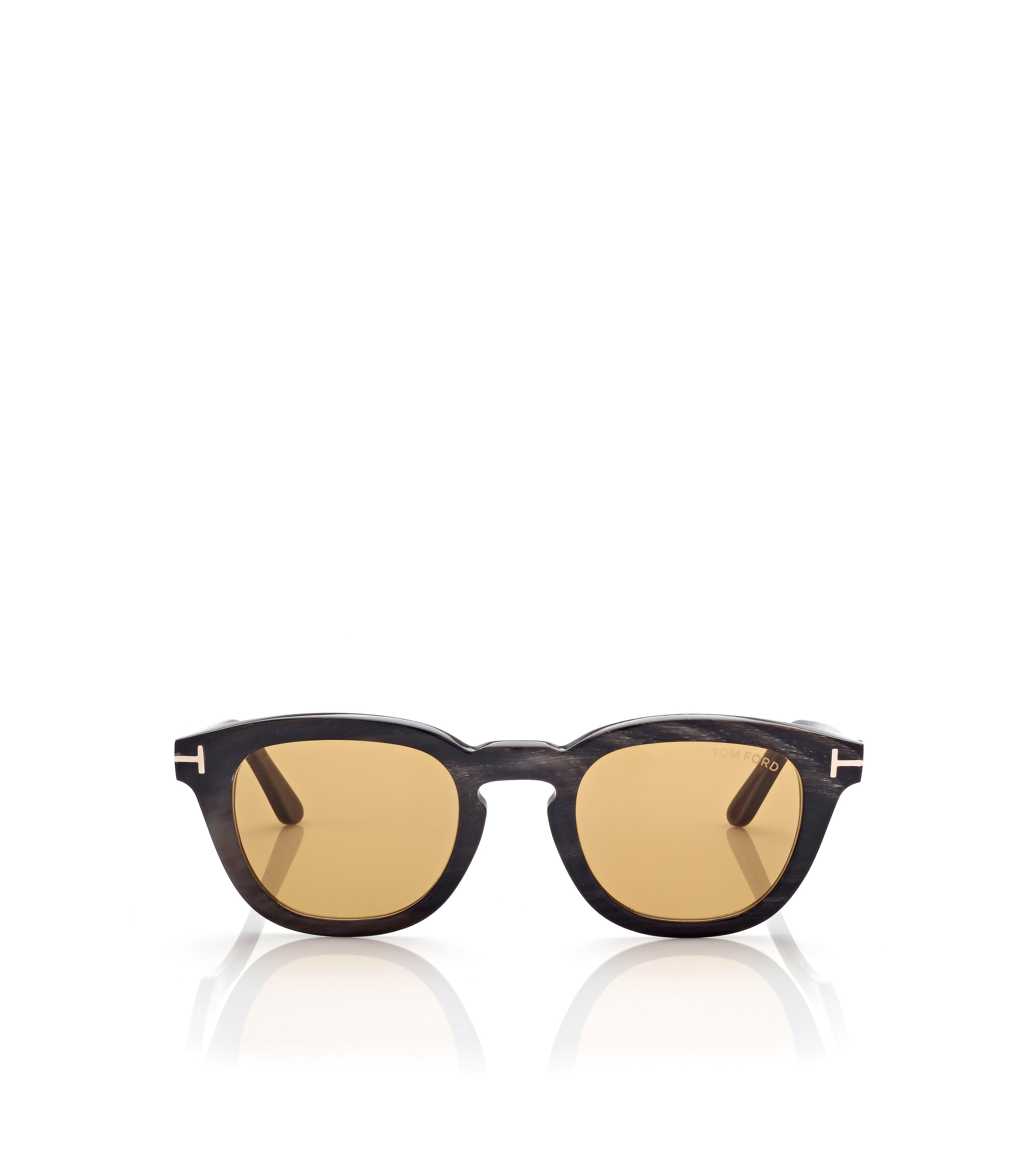 SOFT ROUND HORN SUNGLASSES
