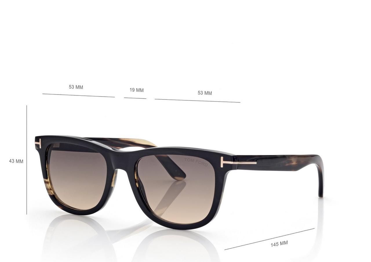 SOFT SQUARE HORN SUNGLASSES