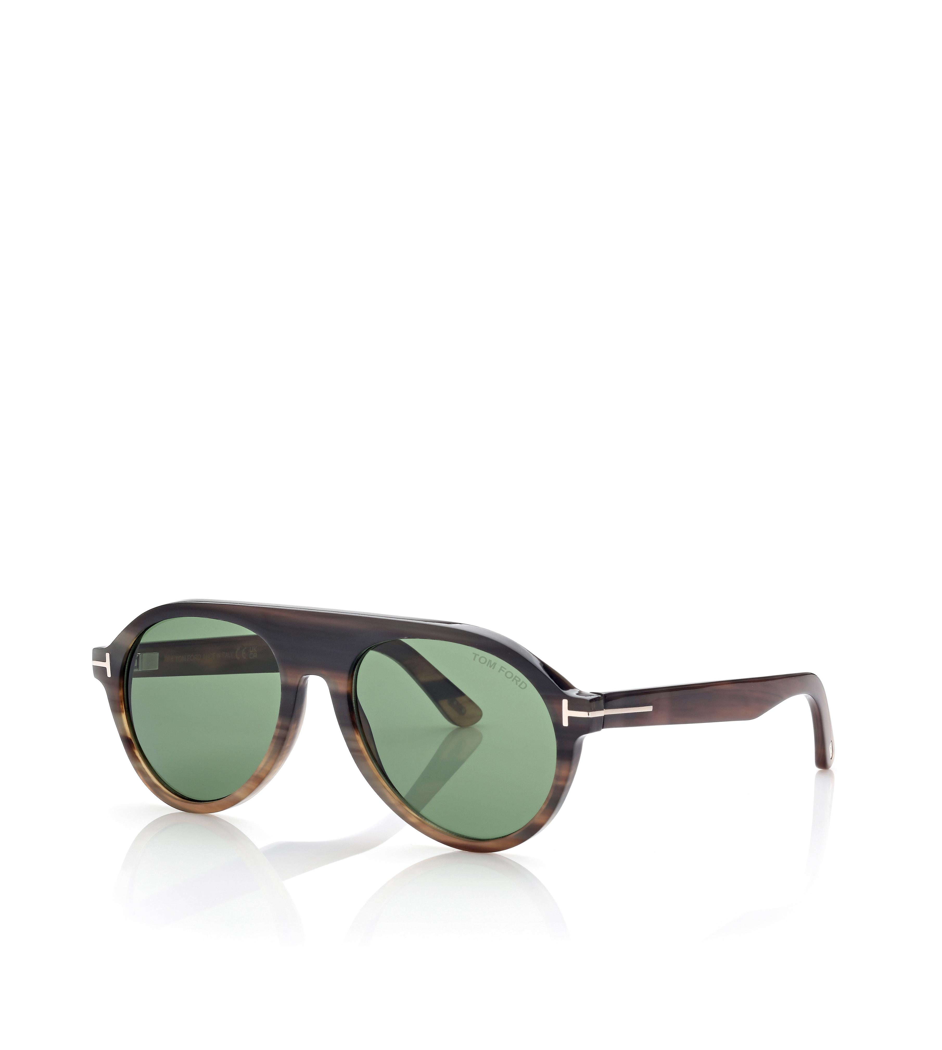 PILOT HORN SUNGLASSES