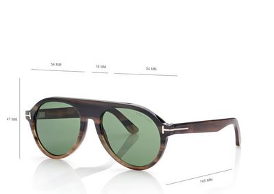 PILOT HORN SUNGLASSES image number 3