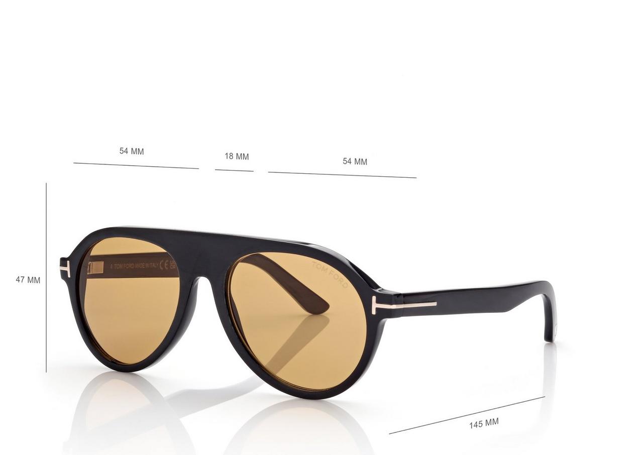 Tom ford best sale buffalo horn sunglasses