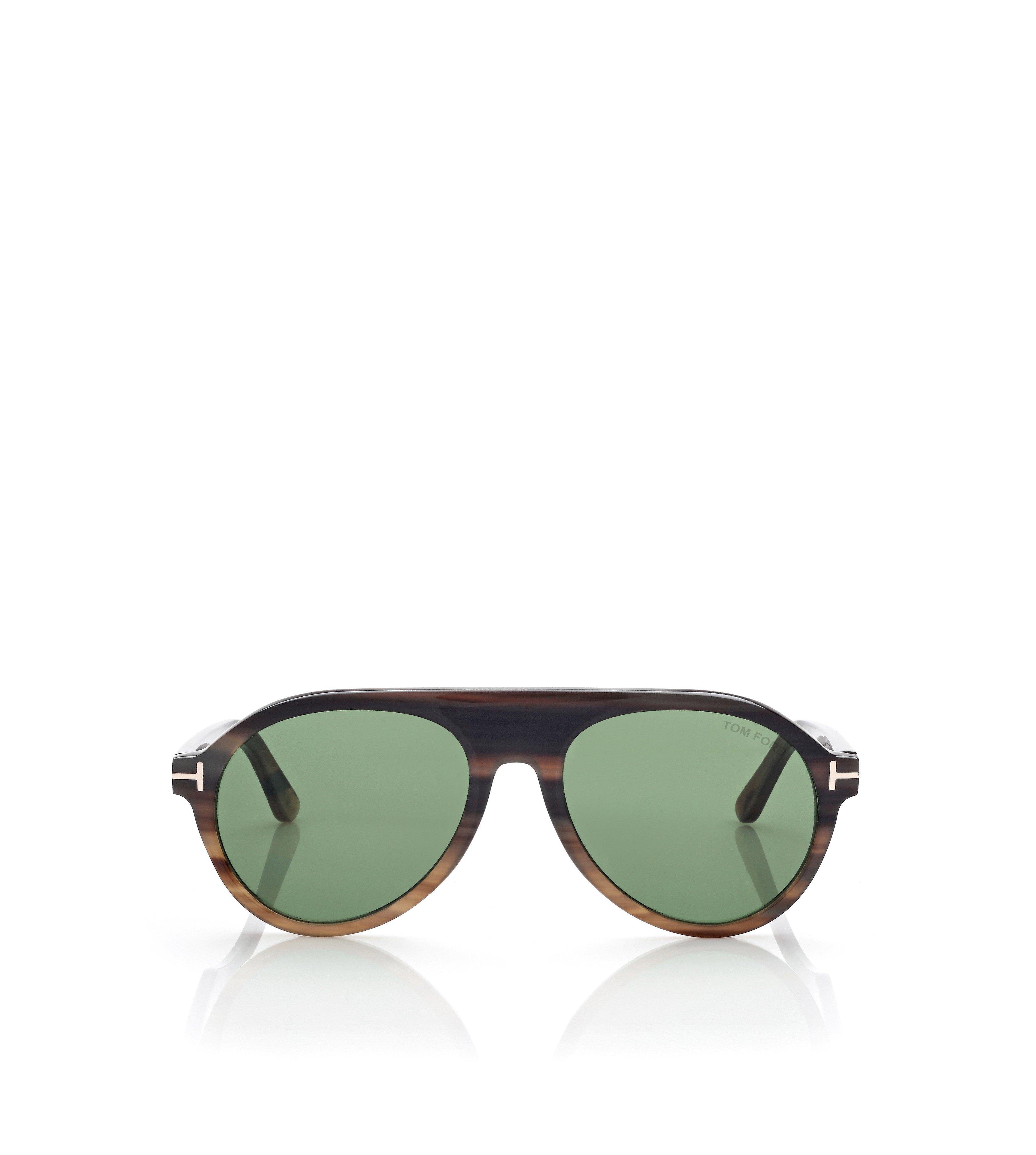PILOT HORN SUNGLASSES