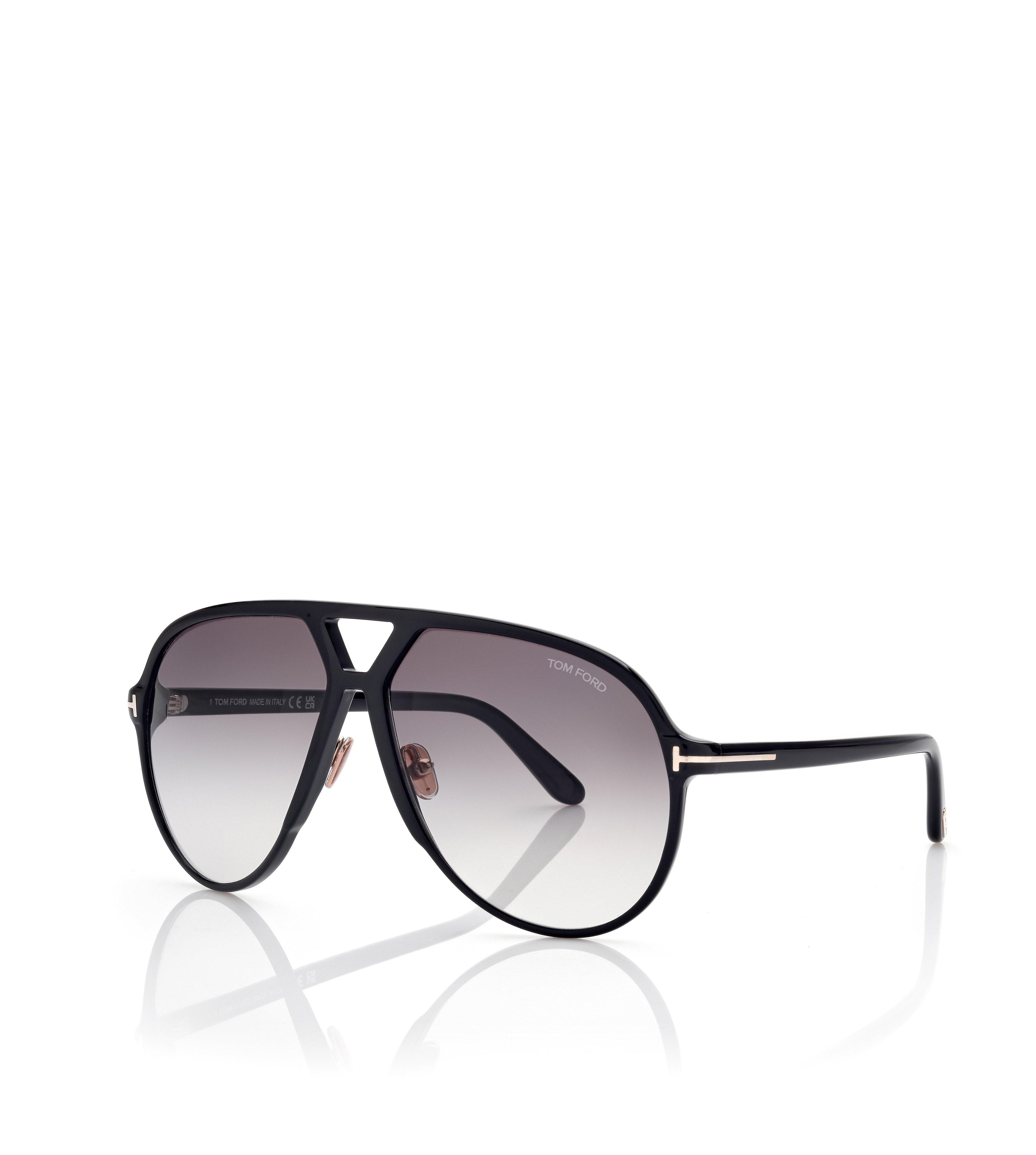 Tom Ford Classic Black Sunglasses in Brown for Men