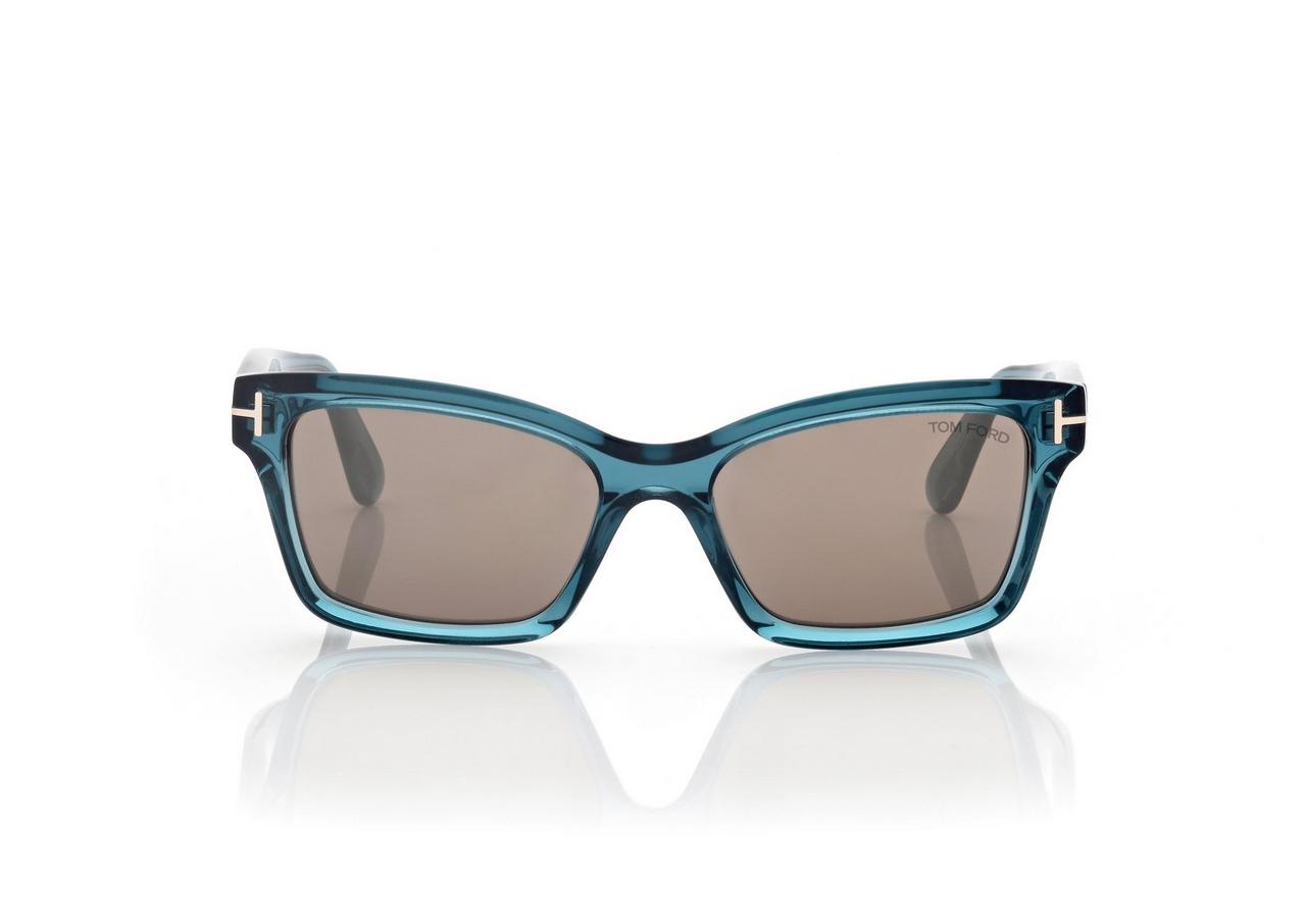 TOM FORD OM SHINY BLUE / ROVIEX MIRROR MIKEL SUNGLASSES