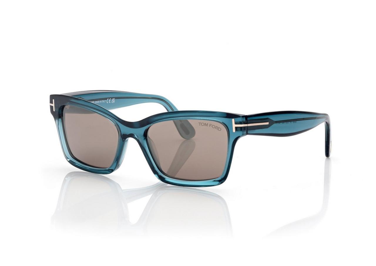 TOM FORD OM SHINY BLUE / ROVIEX MIRROR MIKEL SUNGLASSES