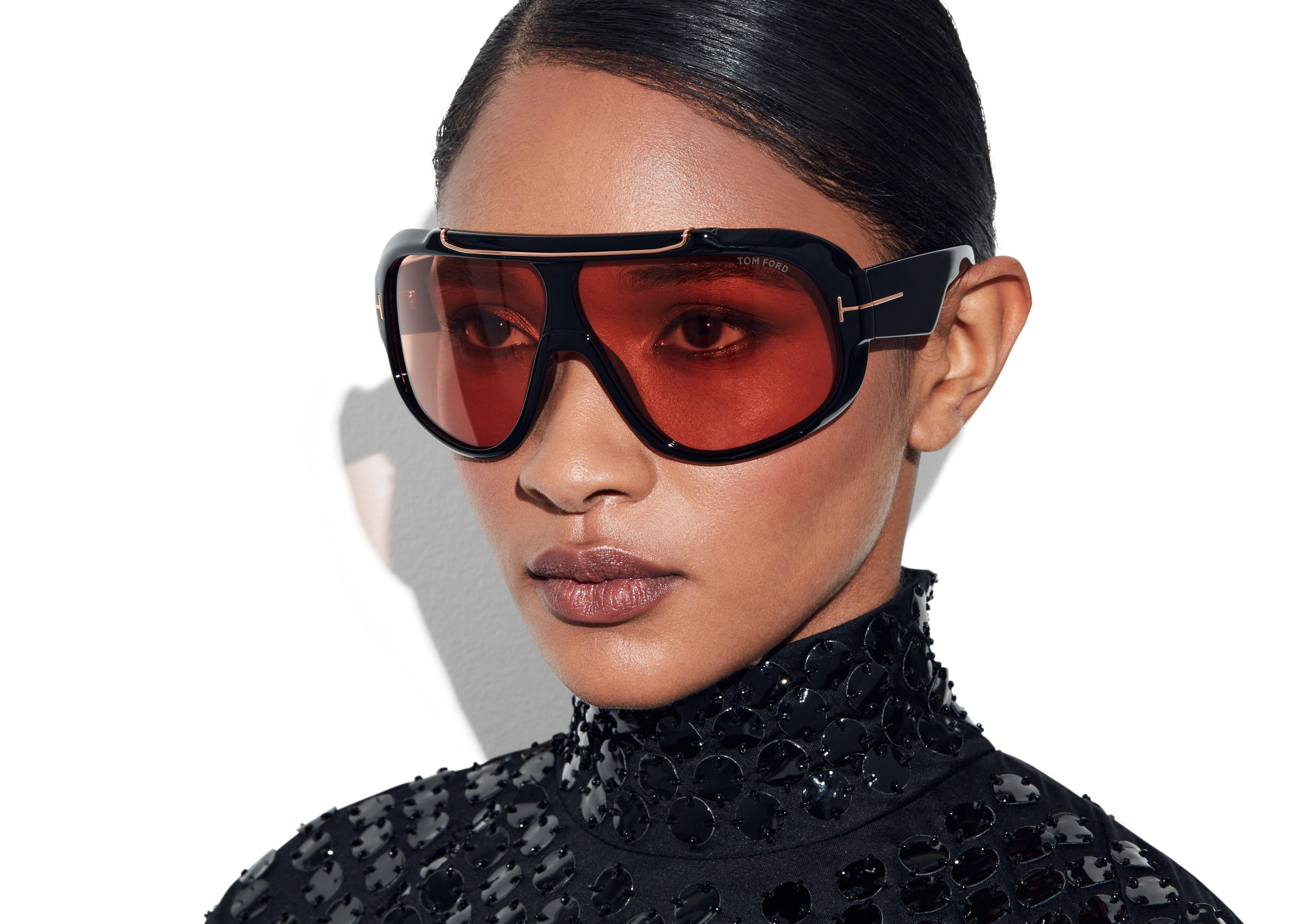 Tom ford reflective clearance sunglasses