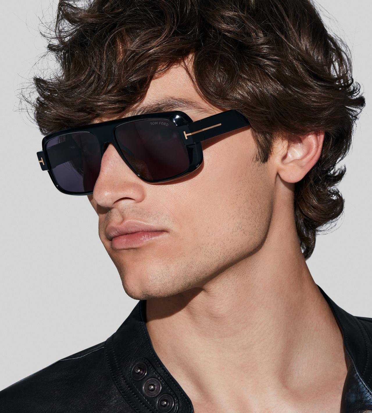 TOM FORD OM BLACK TURNER SUNGLASSES