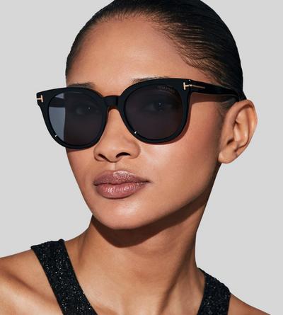 TOM FORD OM BLACK MOIRA SUNGLASSES