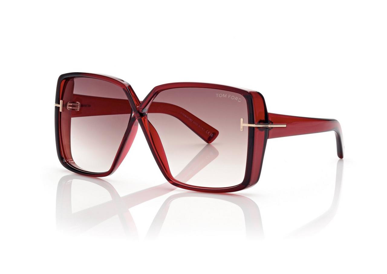 Red tom ford sunglasses on sale