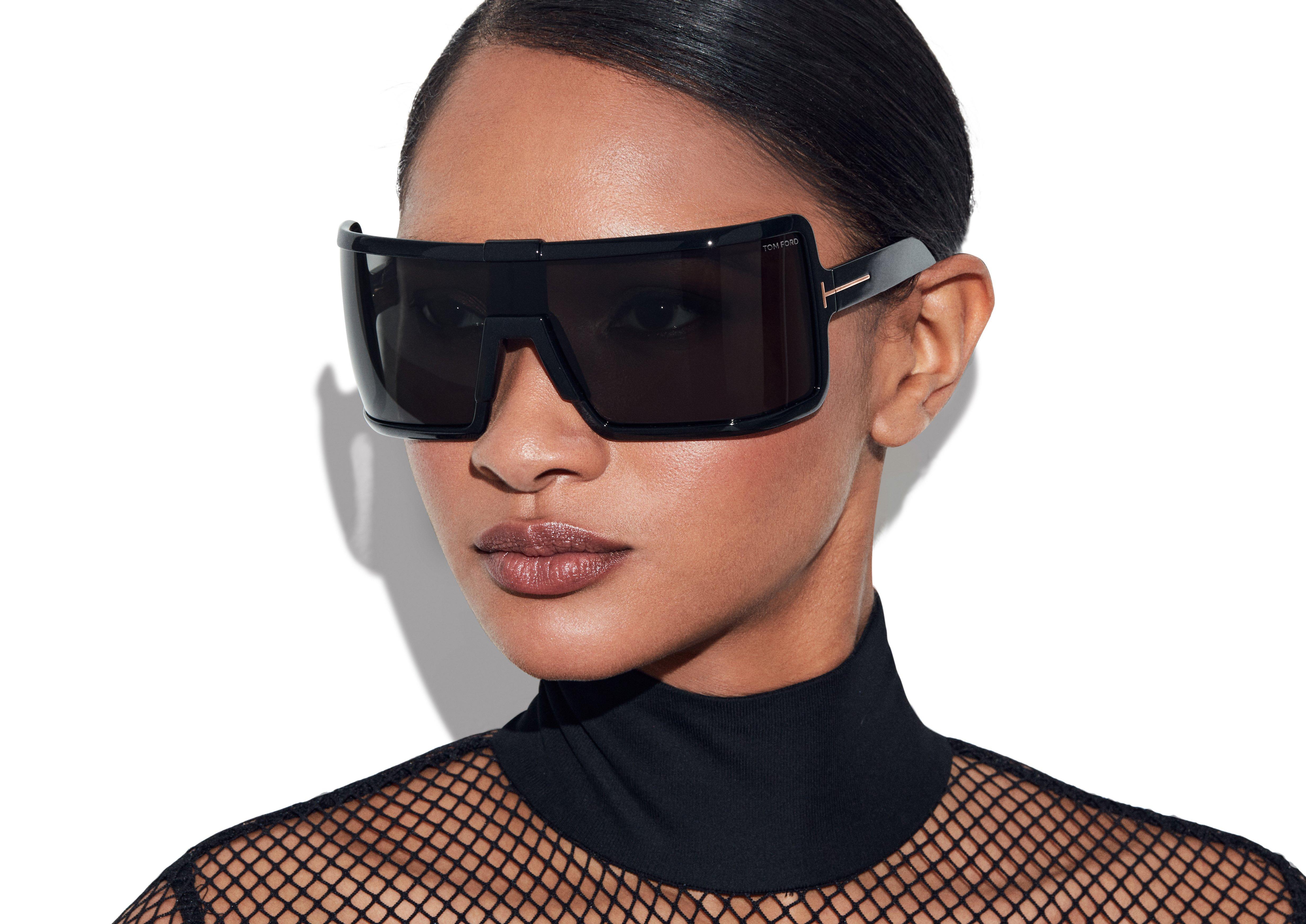 Tom ford hot sale shield glasses