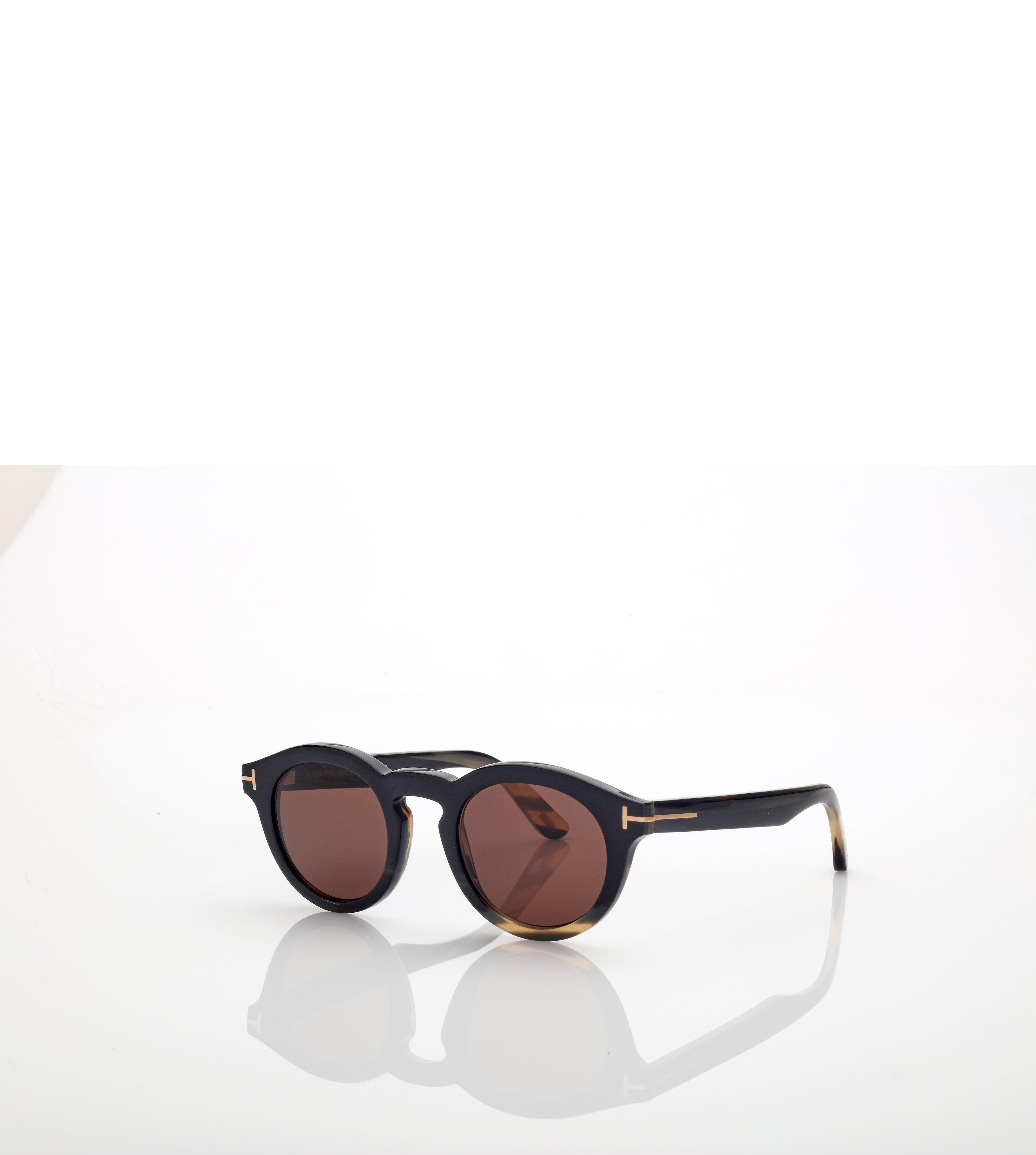 ROUND HORN SUNGLASSES