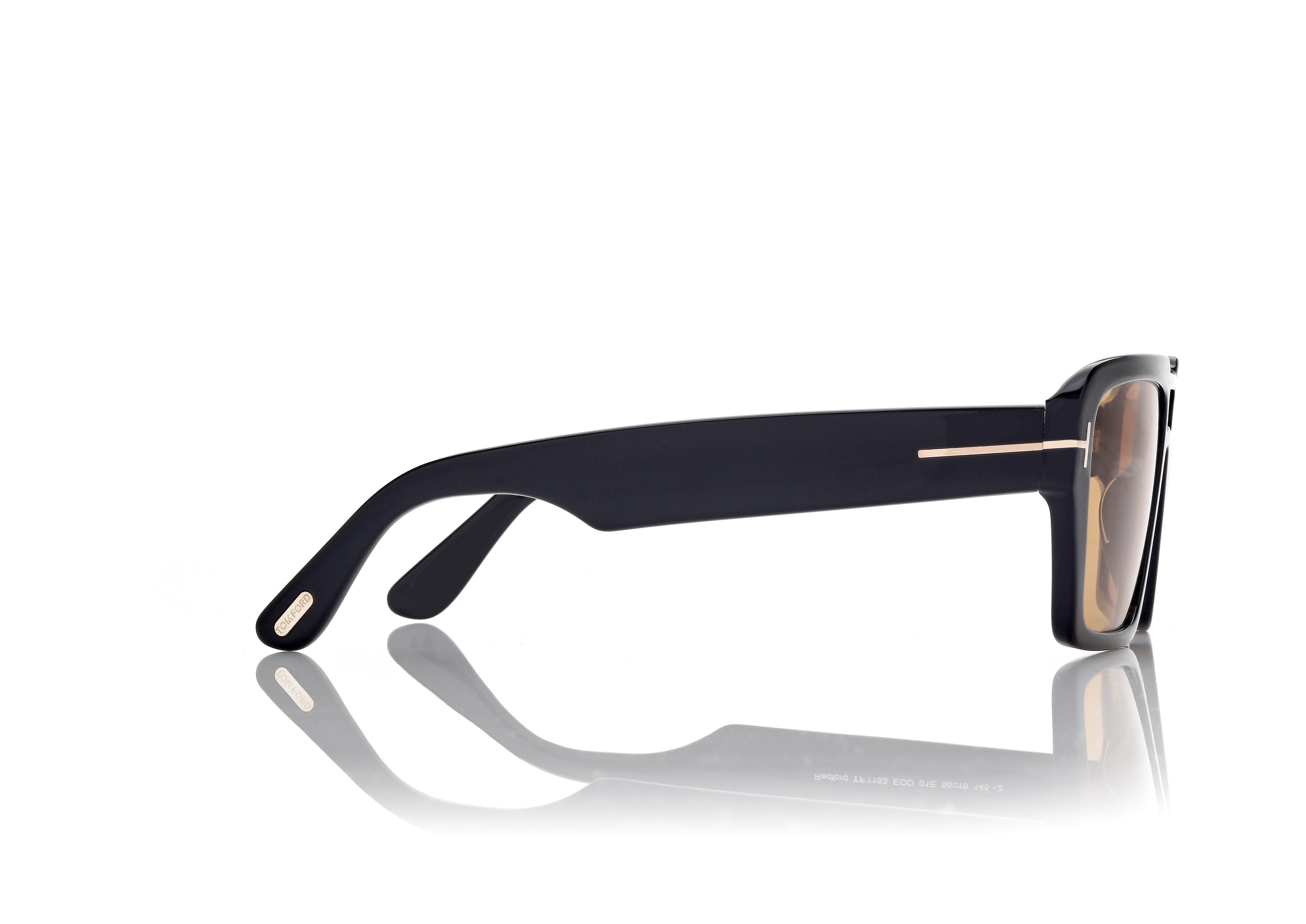 Tom Ford REDFORD FT1153 55E Sunglasses – Brown Havana Pilot Frame Photochromic Sunglasses Tom Ford Redford FT1153 (52E) FT1153 Man | Free  main image 3