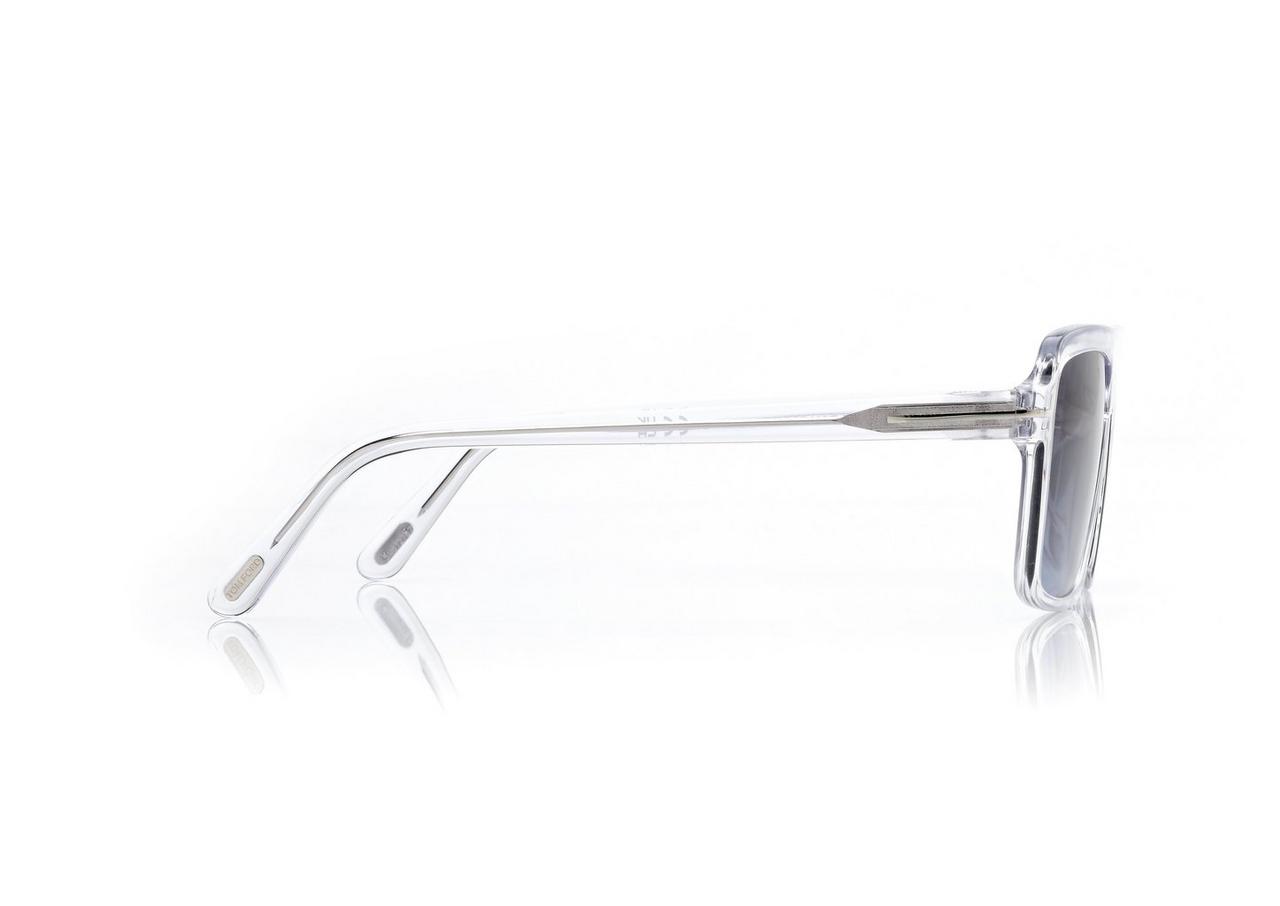 TOM FORD OM crystal / gradient blue VINCENT SONNENBRILLE