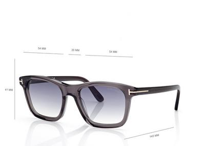 TOM FORD OM Grey / Peach GAFAS DE SOL BARRON