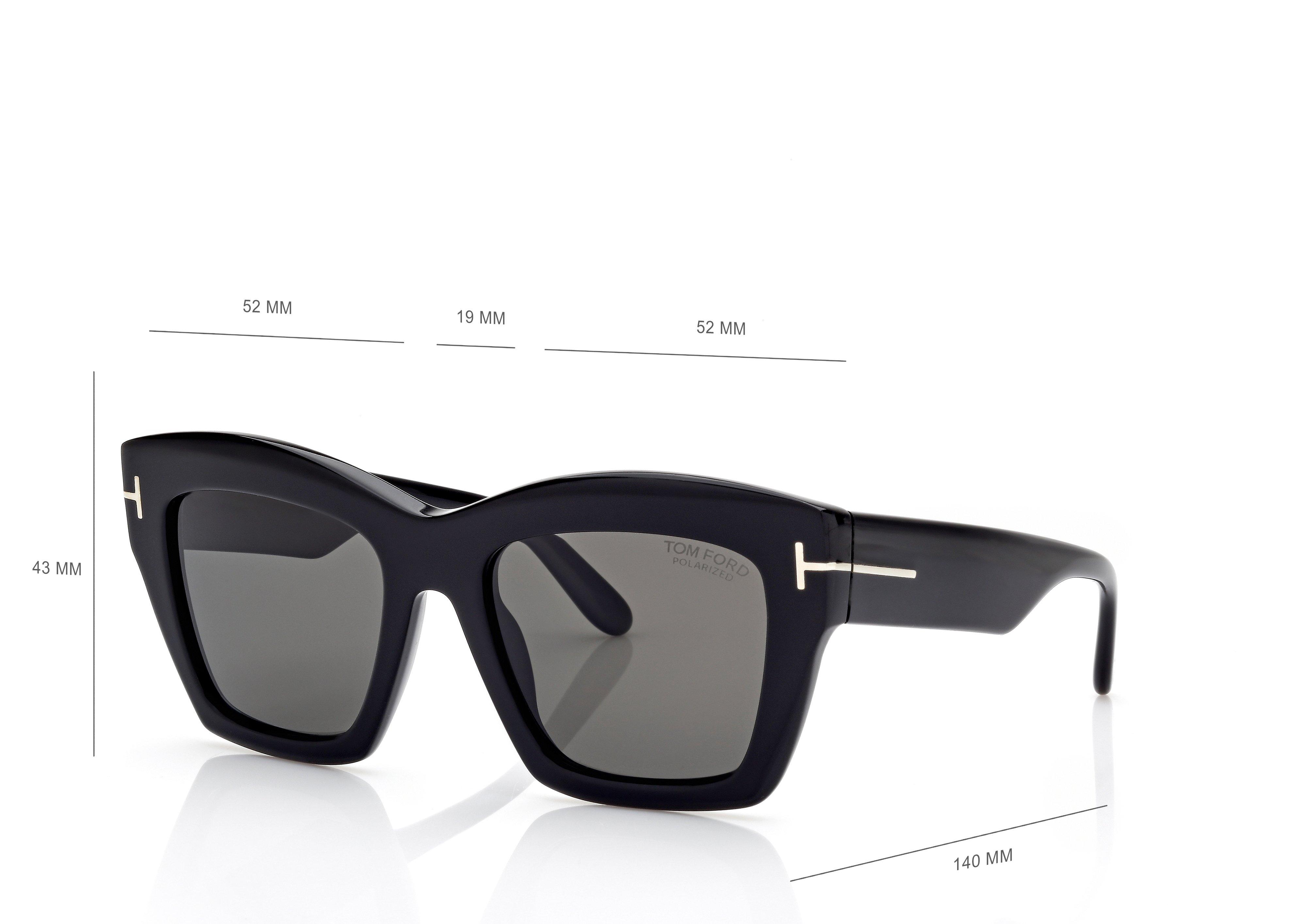サングラス TOM FORD Woman Sunglasses Burgundy LUNA TF1191 69E TOM FORD Luna TF1191 69E Burgundy Womens Cat Eye Sunglasses