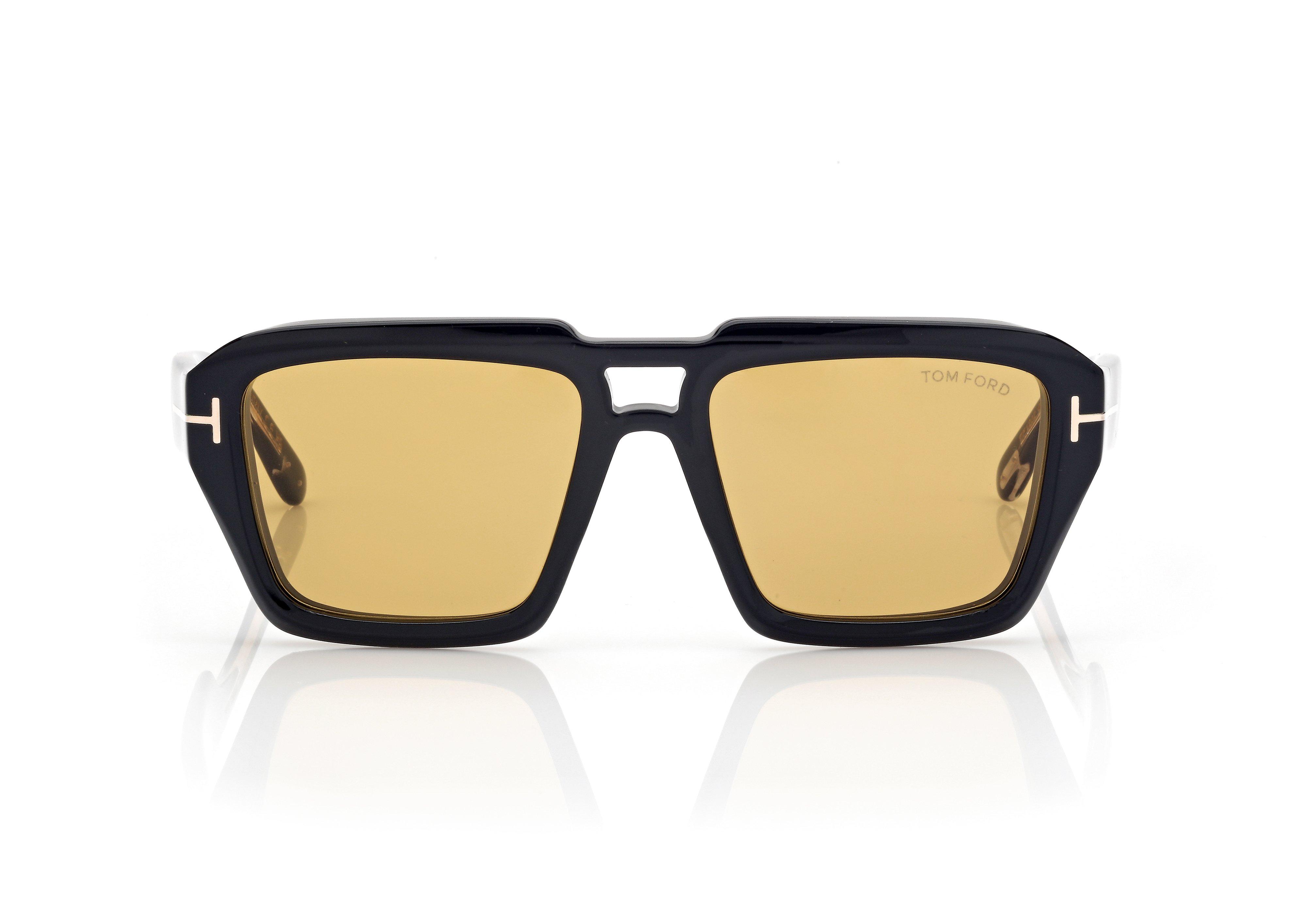 【関税込み】TOM FORD ブラック Navigator メガネ ICON NAVIGATOR SUNGLASSES | Tom Ford Fashion