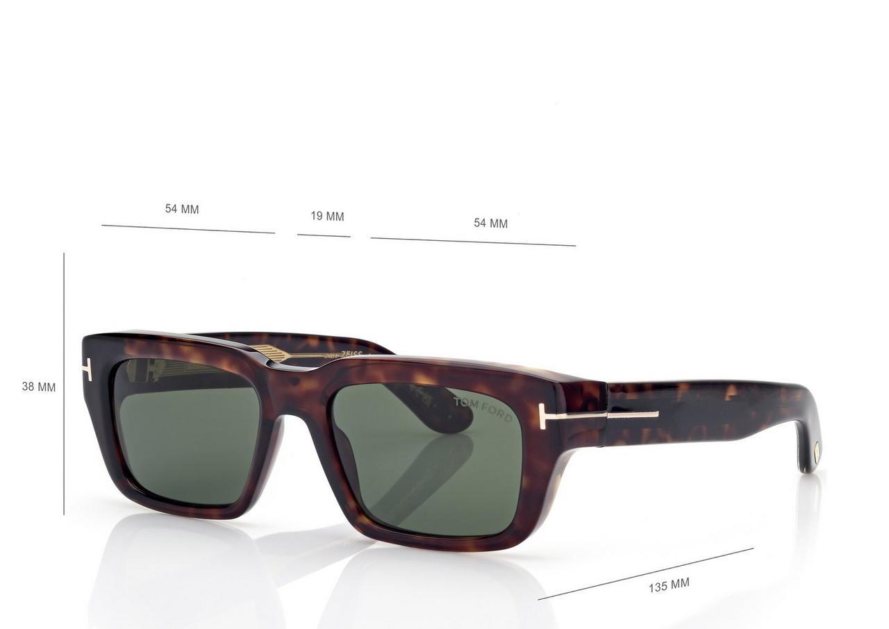 POLARIZED ICON RECTANGULAR SUNGLASSES image number 3