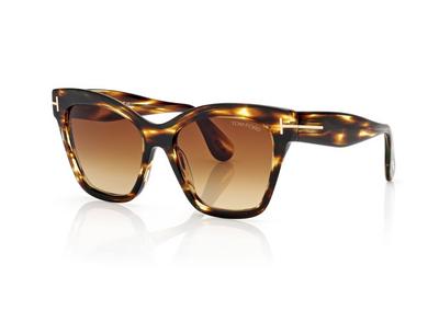 TOM FORD OM HAVANA ELVIRA SUNGLASSES