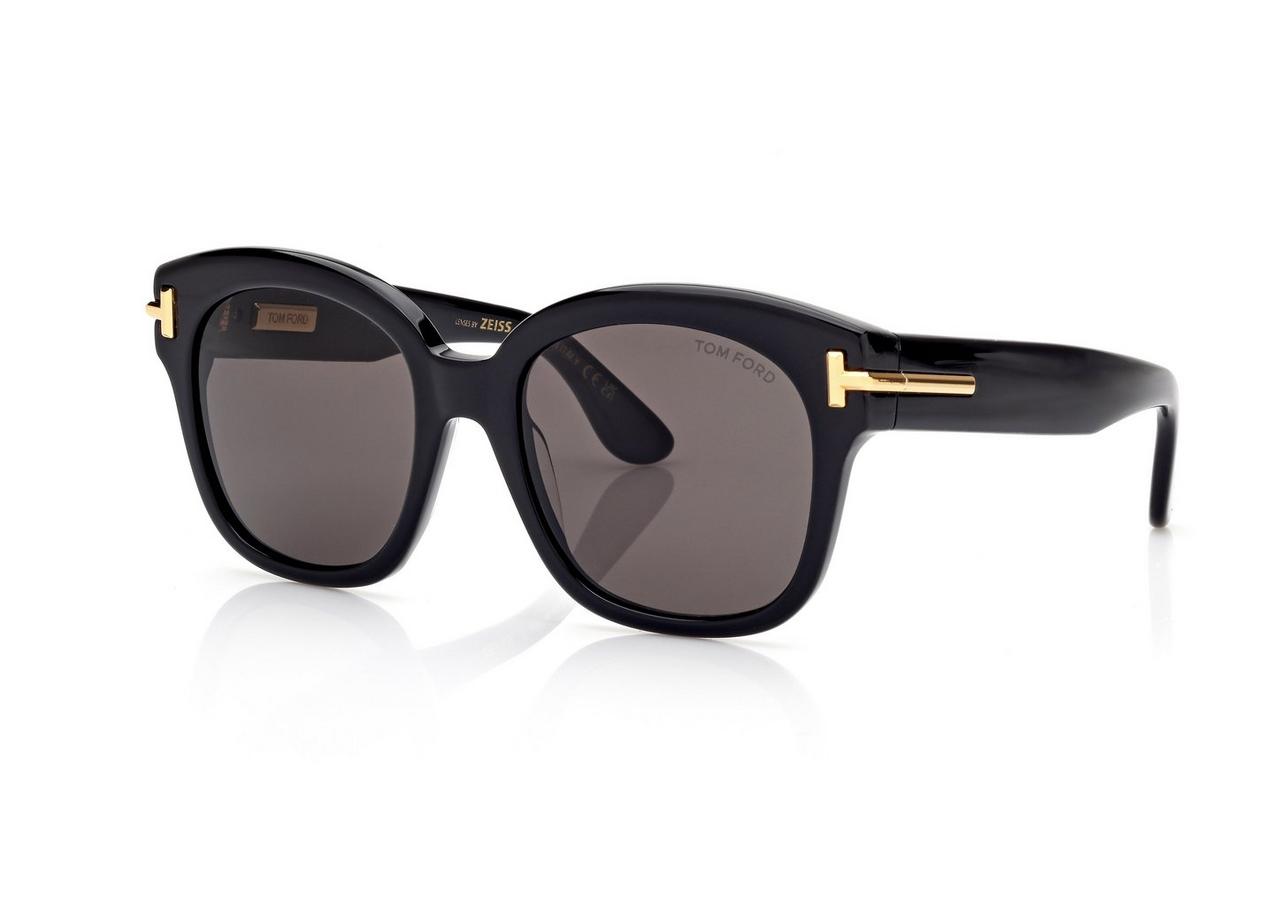 ICON OVERSIZED SQUARE SUNGLASSES image number 1