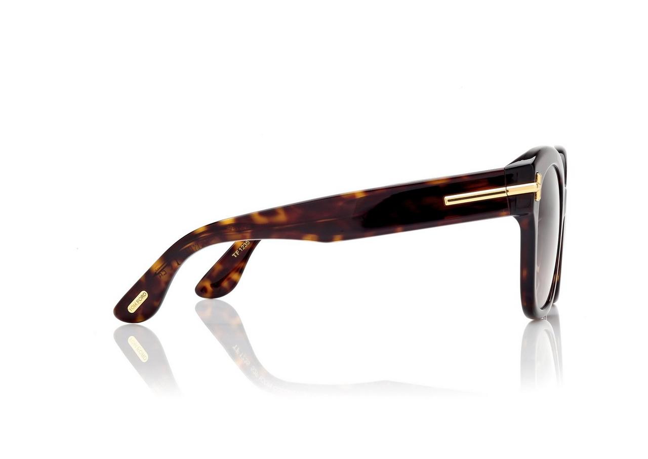 ICON OVERSIZED SQUARE SUNGLASSES image number 2