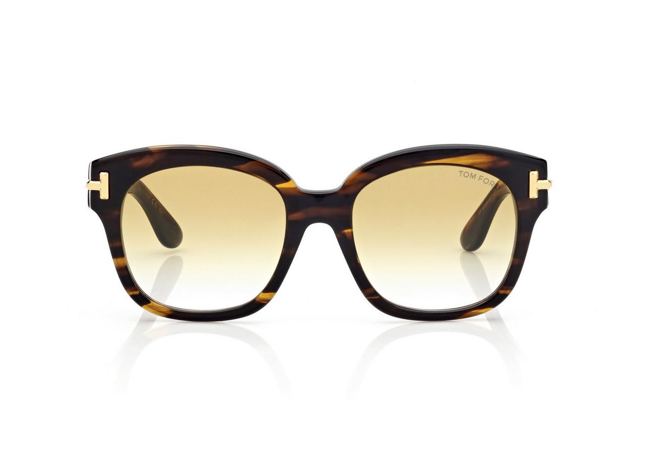 ICON OVERSIZED SQUARE SUNGLASSES image number 0