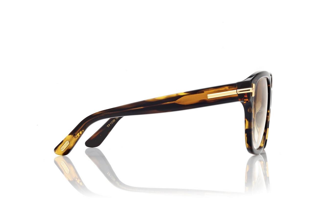 TOM FORD EYEWEAR Icon スクエアフレーム アセテート サングラス TOM FORD EYEWEAR Icon スクエアフレーム アセテート サングラス