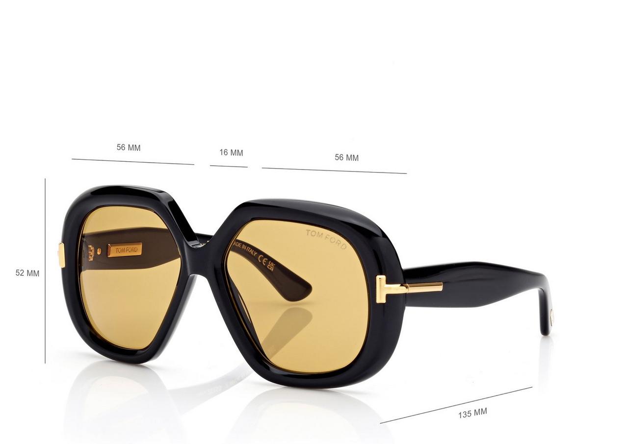 GEOMETRIC ICON SUNGLASSES image number 3