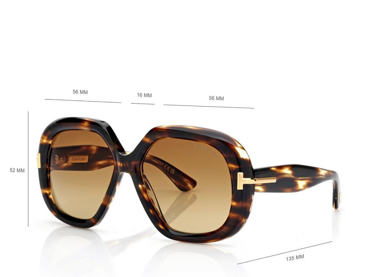 GEOMETRIC ICON SUNGLASSES image number 3
