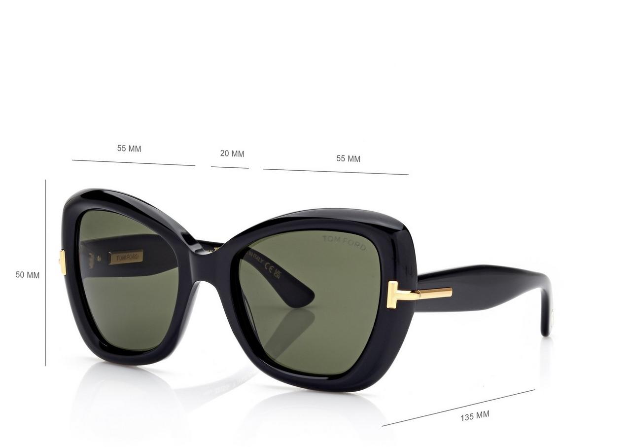BUTTERFLY ICON SUNGLASSES image number 3