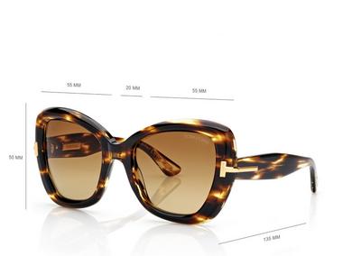 BUTTERFLY ICON SUNGLASSES image number 3