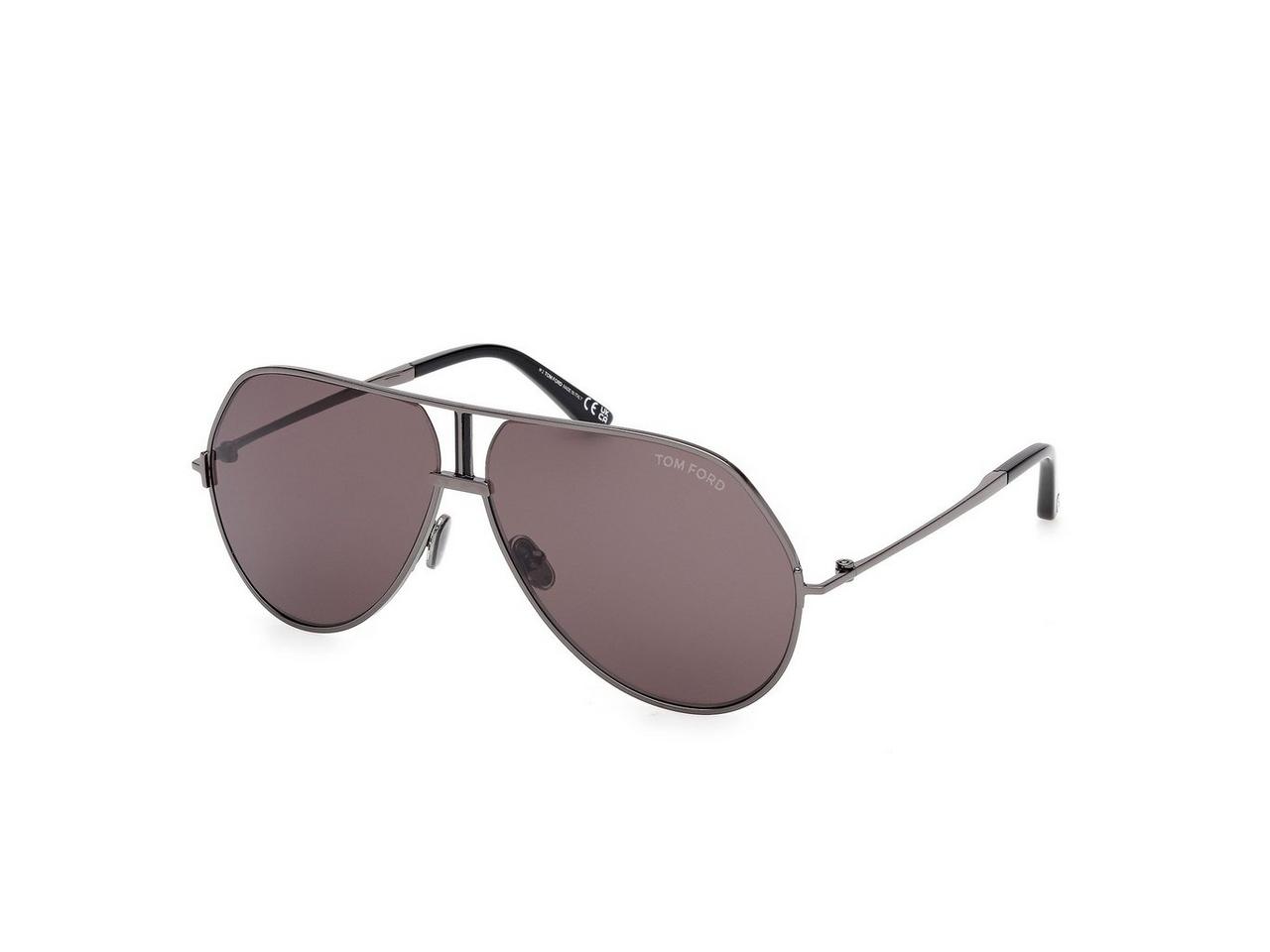 TOM FORD OM GUNMETAL RICKIE SUNGLASSES