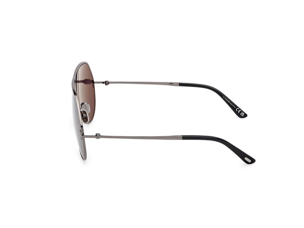 TOM FORD OM GUNMETAL RICKIE SUNGLASSES