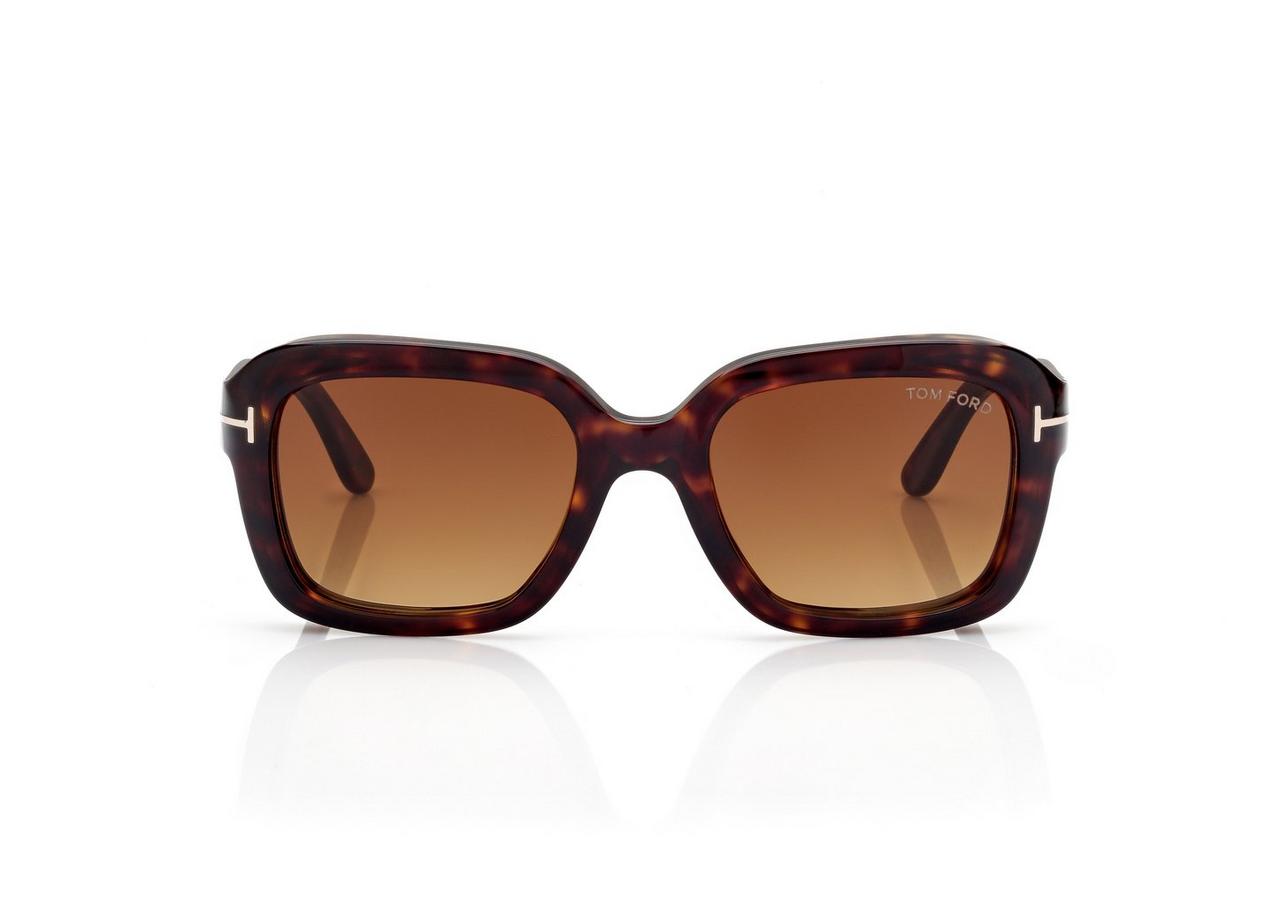 TOM FORD OM DARK HAVANA NATALIA-02 SUNGLASSES