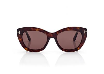TOM FORD OM DARK HAVANA LINDA SUNGLASSES