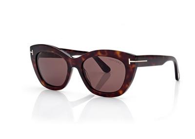 TOM FORD OM DARK HAVANA LINDA SUNGLASSES