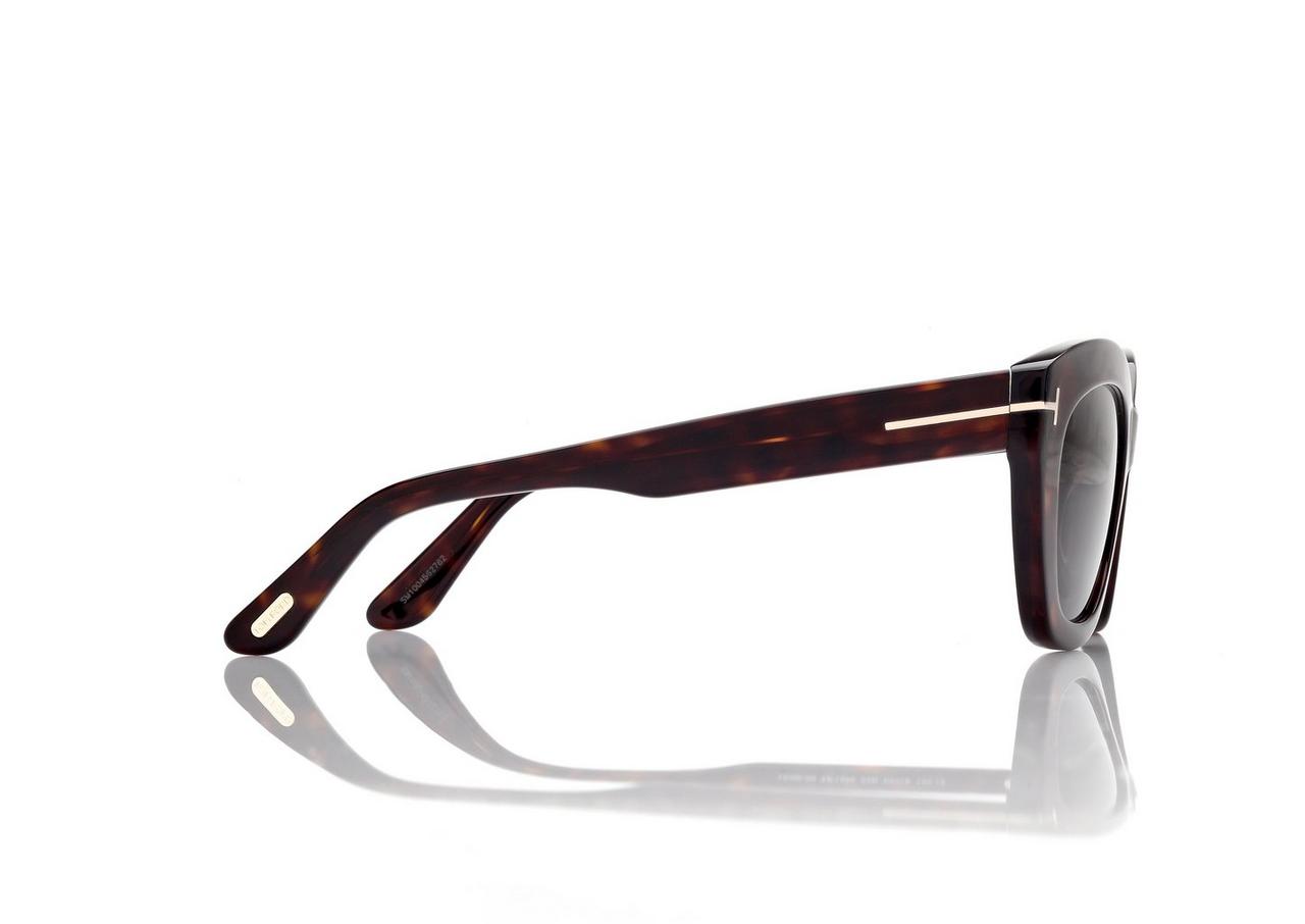 TOM FORD OM DARK HAVANA LINDA SUNGLASSES