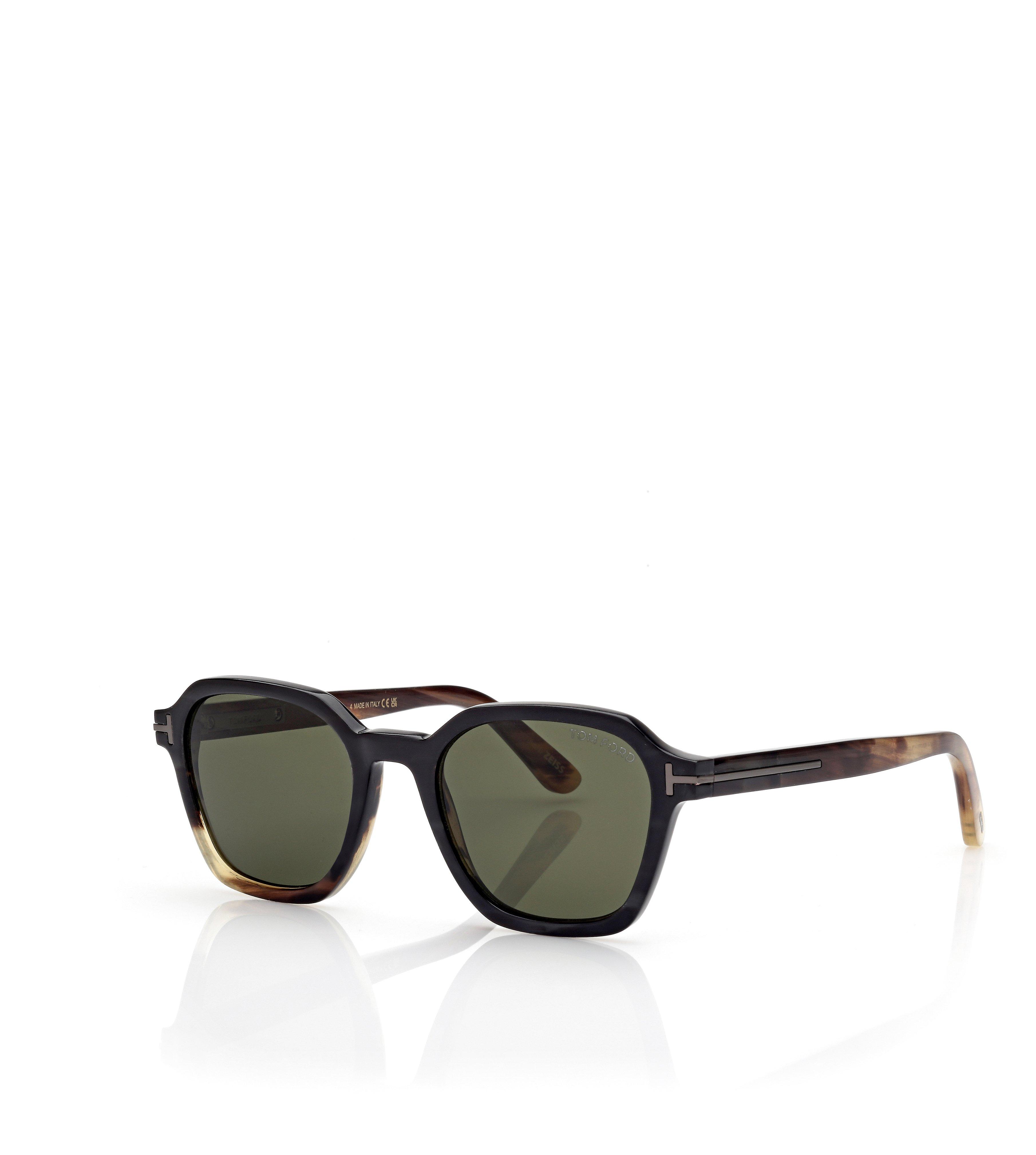 GEOMETRIC HORN SUNGLASSES