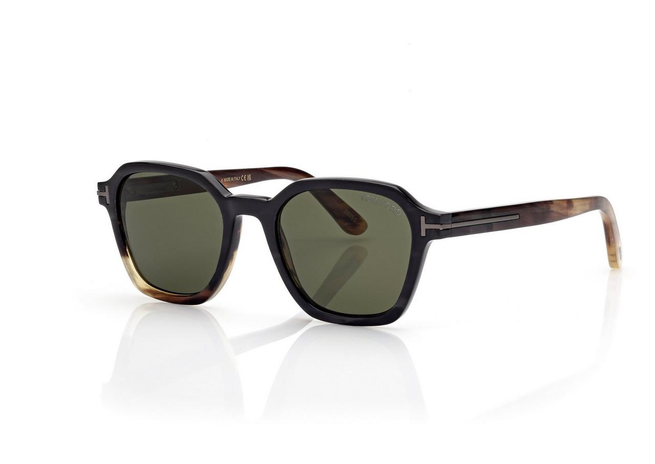 GEOMETRIC HORN SUNGLASSES image number 1