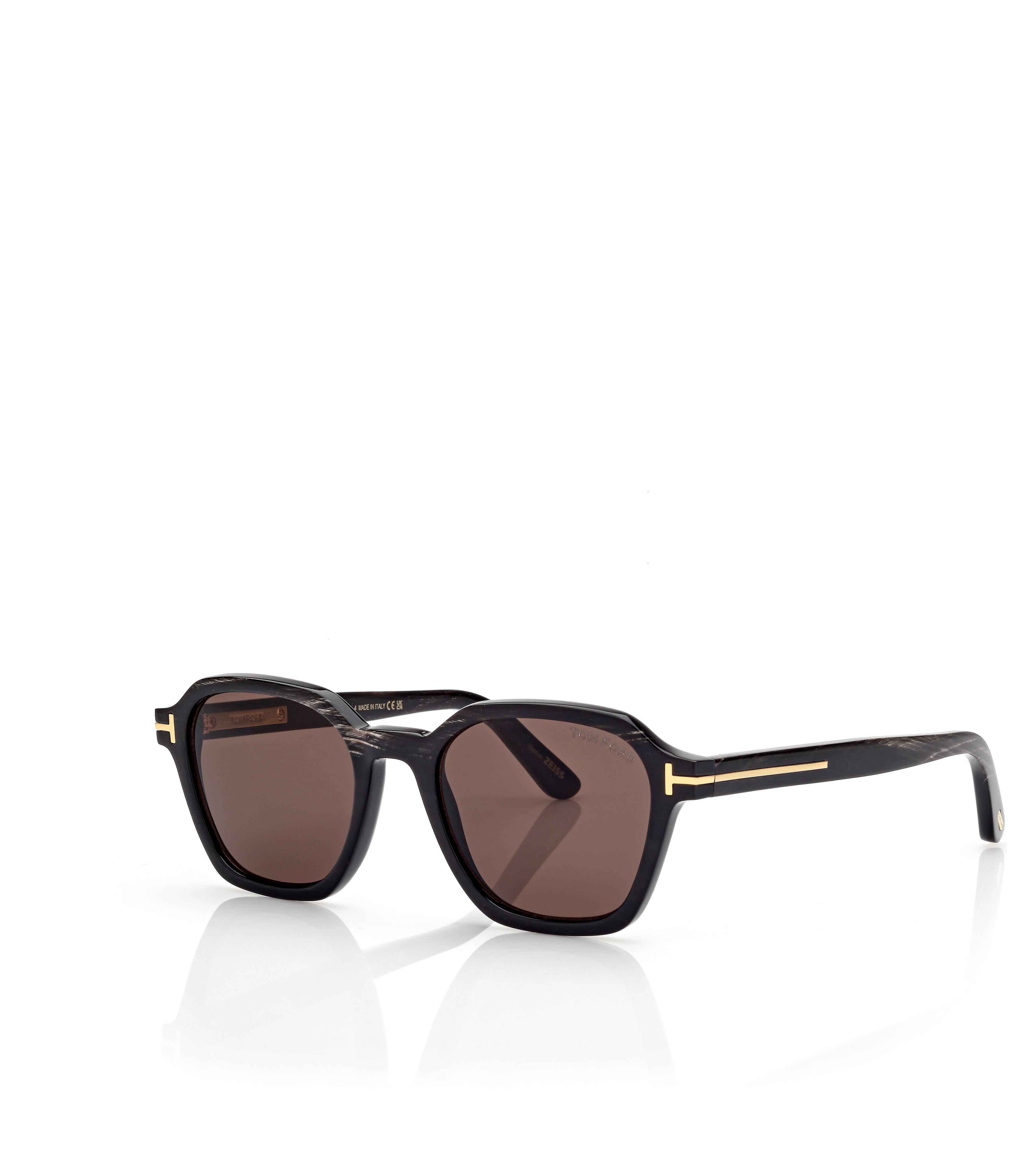 GEOMETRIC HORN SUNGLASSES