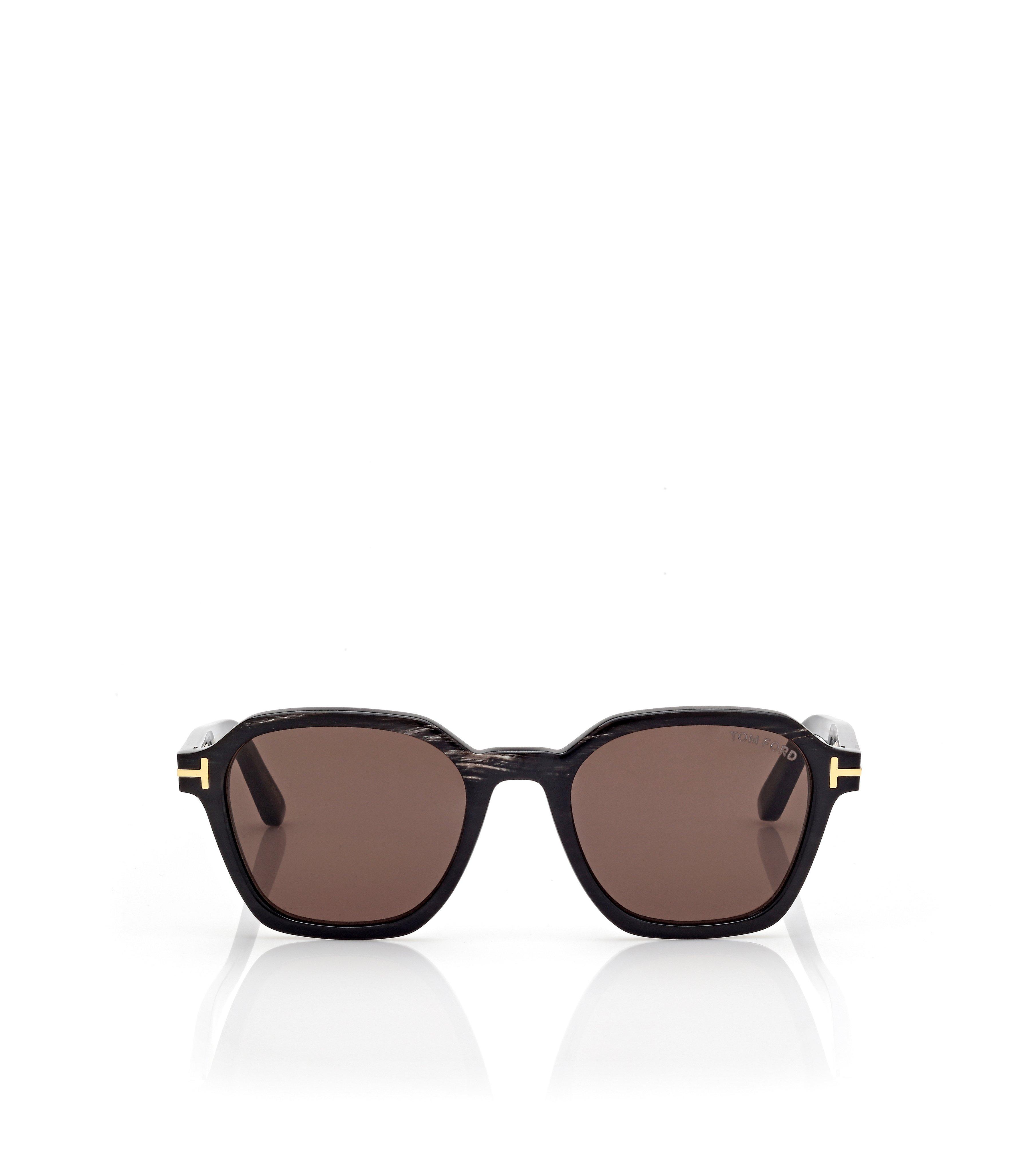 GEOMETRIC HORN SUNGLASSES