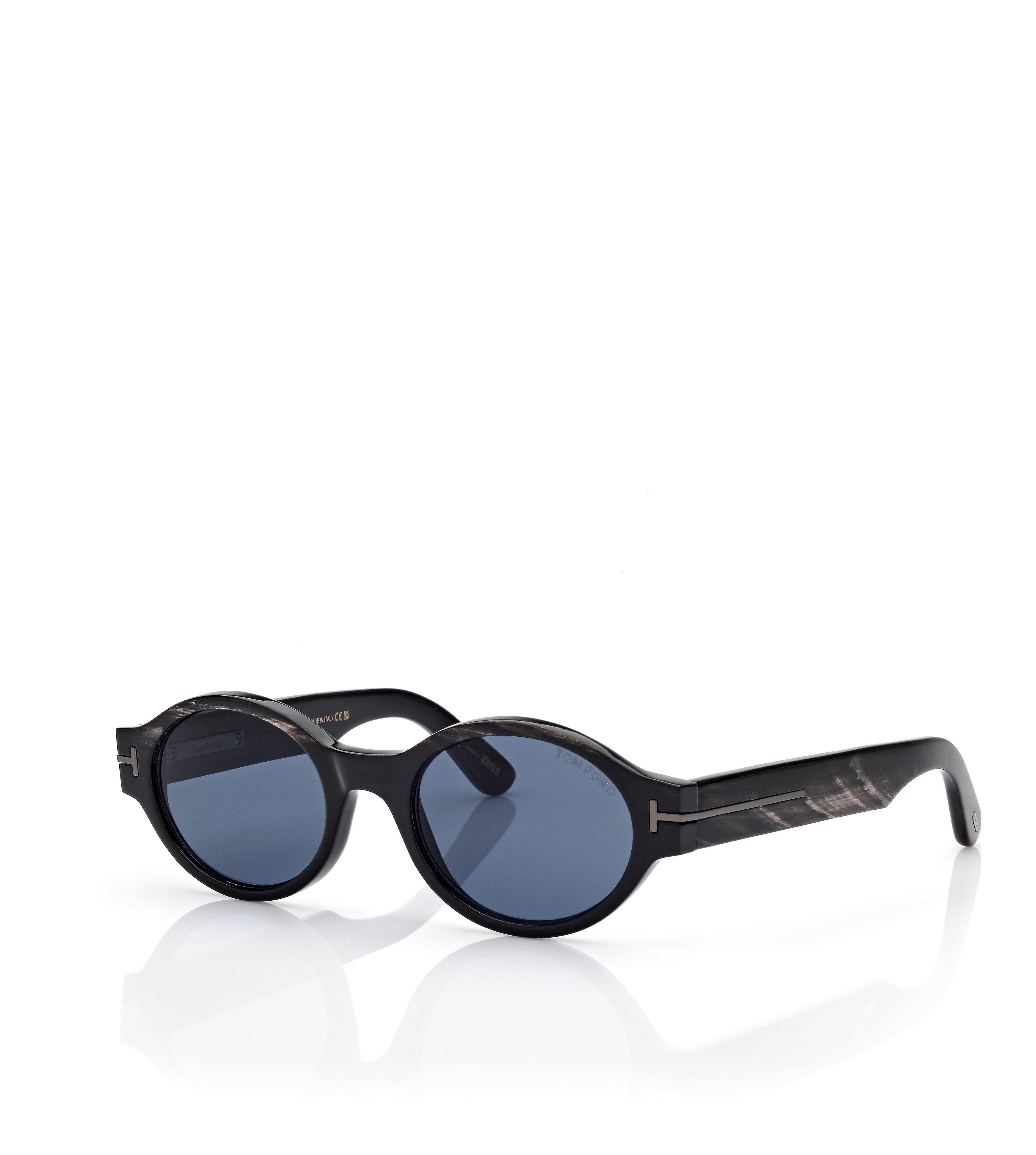 OVAL HORN SUNGLASSES